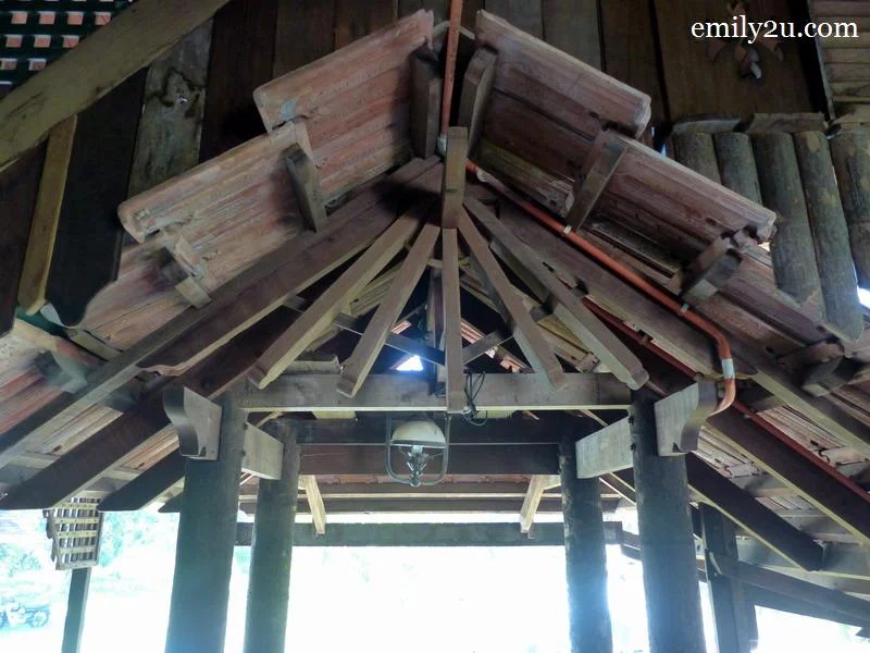 8. under the roof