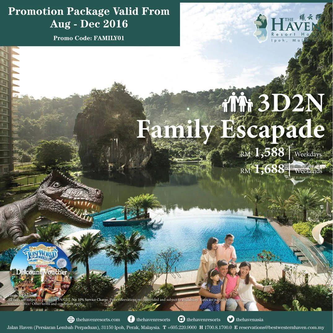 3D / 2N Family Escapade