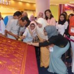 Longest Tekat Gubah Bunga Tanjung (Hand Embroidery) in Malaysia