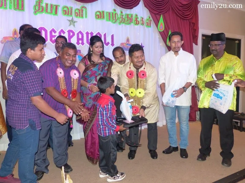 13. distribution of gifts to the orphans