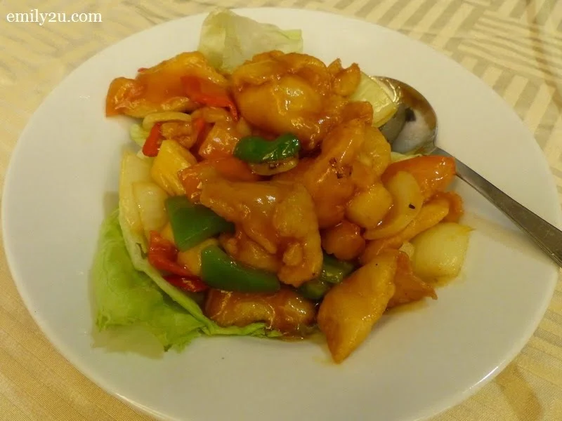 3. Sweet & Sour Slice Fish