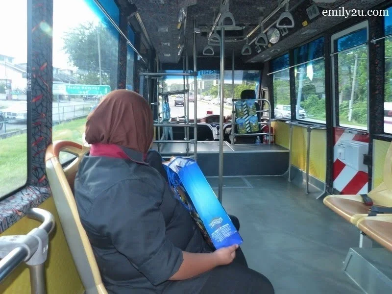 7. and the bus heads to the city centre from Lost World of Tambun