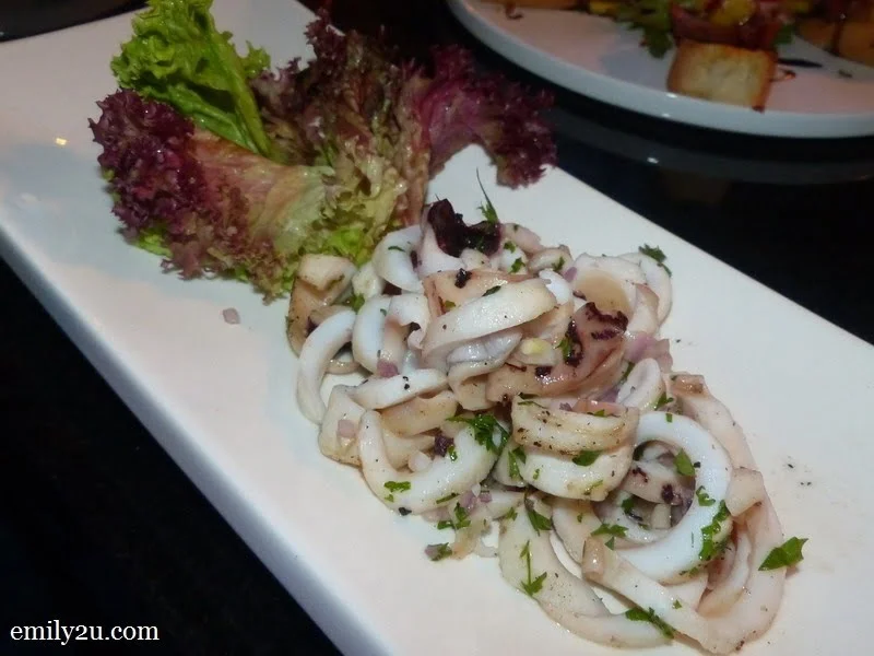 6. Grilled Calamari