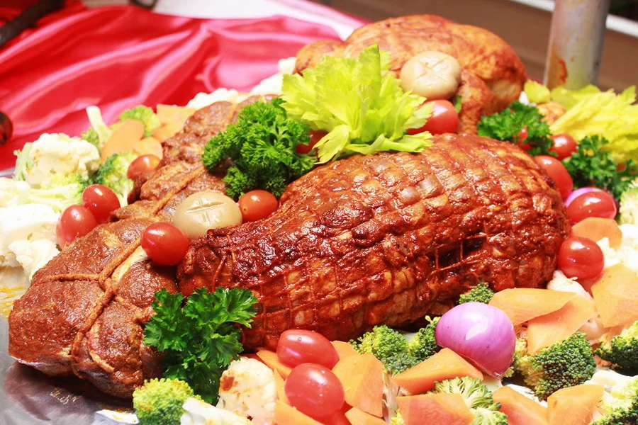 1. Christmas Roast Turkey with Sage & Onion