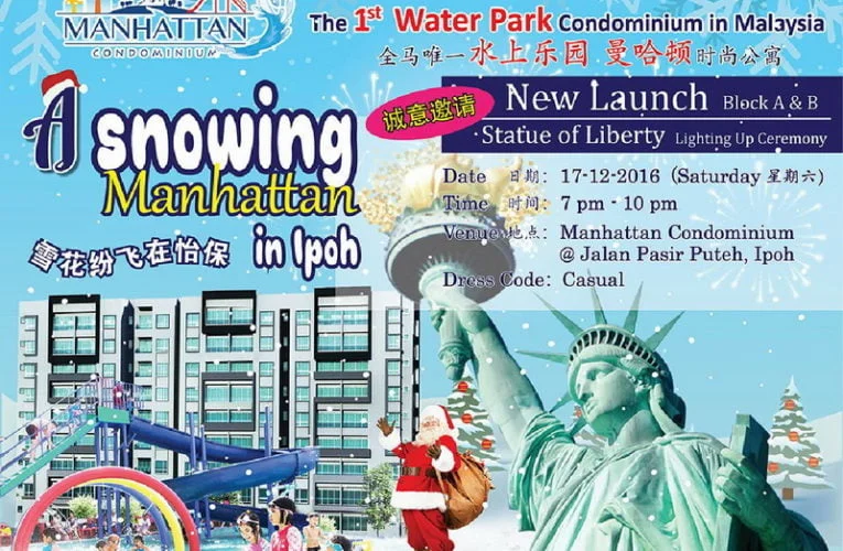 Snow Carnival in Ipoh’s Very Own Manhattan!