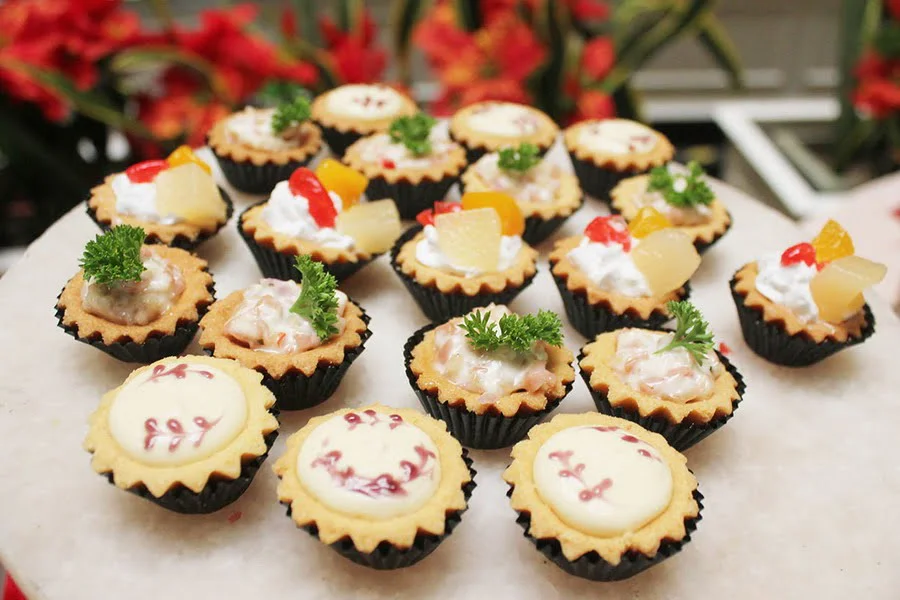 16. assorted pastries, pies & tarts