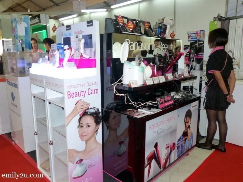 5. Panasonic beauty care booth