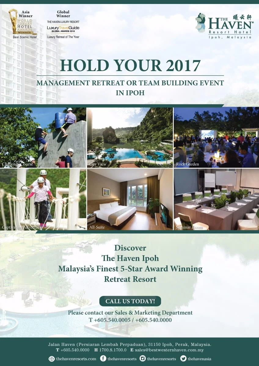 6. information on hosting corporate events at The Haven