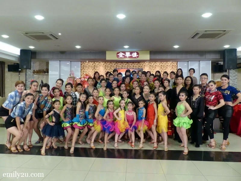 14. group photo of students of Creative Latin Dance Academy with founder-cum-principal CL Tan