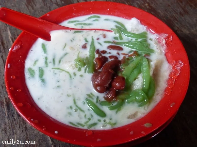 2. cendol, without durian