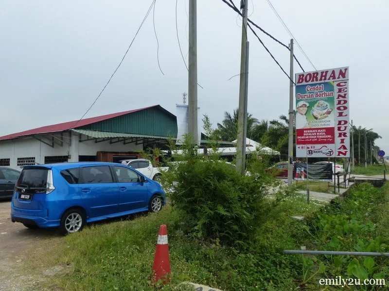 5. Cendol Durian Borhan