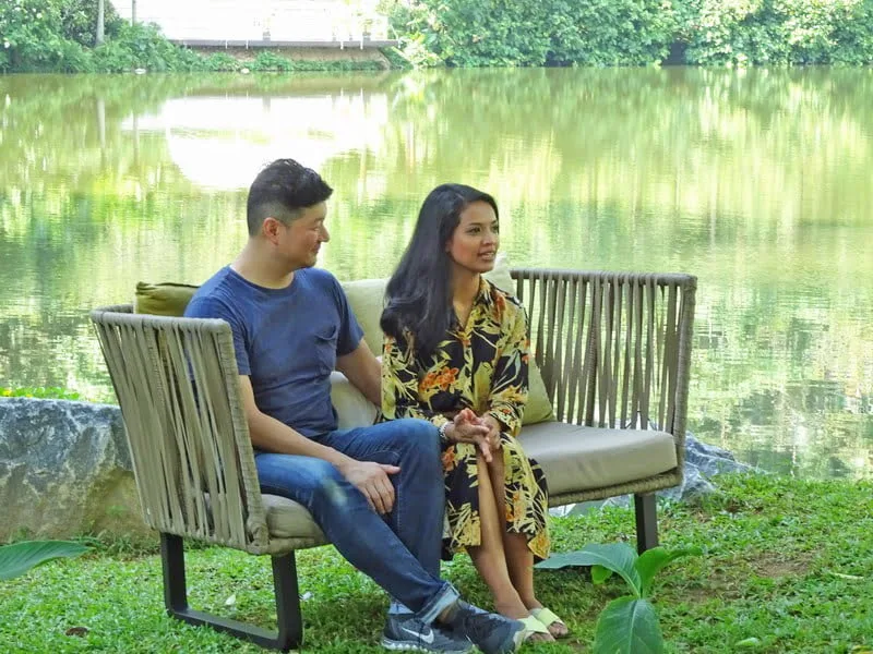 5. Cheryl and her husband, Ng Ping Ho