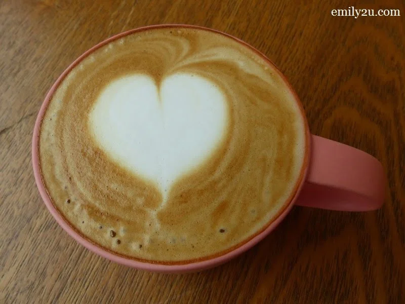 8. cappuccino (RM8.50)