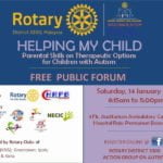 Free Public Forum: Parental Skills on Therapeutic Options for Children with Autism