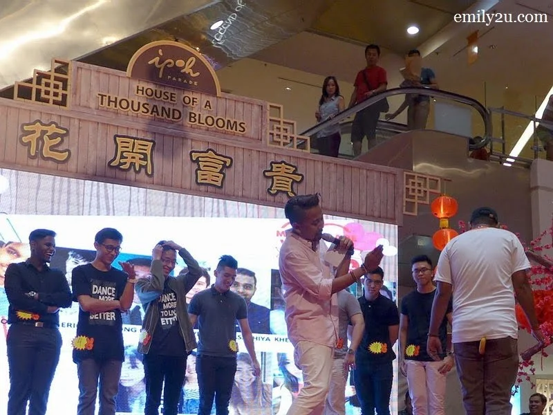 8. Banana Catwalk: walk with a banana between his legs