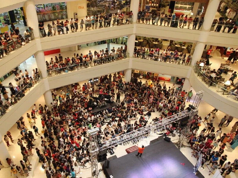 dance floor at Ipoh Parade