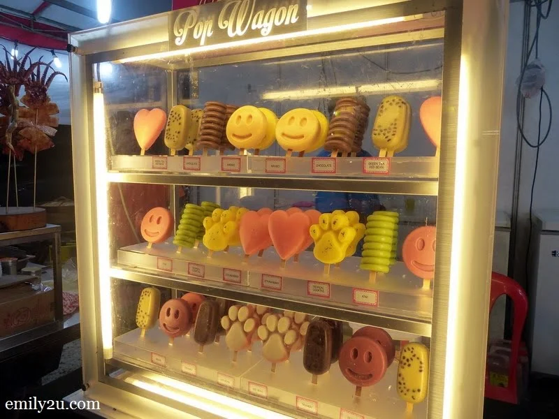 13.  Pop Wagon fresh fruit ice cream