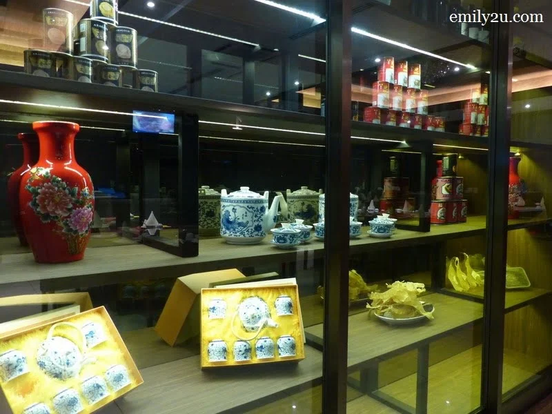 3. items on display