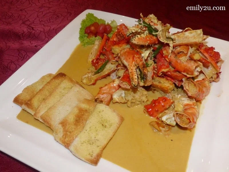 6. Baked Alaska Crabs with ACS Butter and Pepper