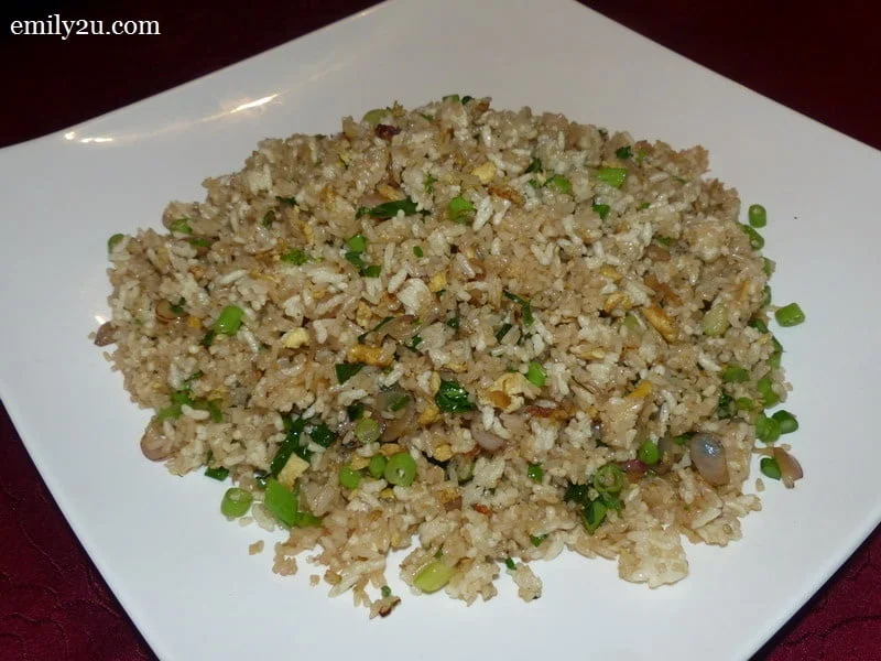 9. Fried Rice with Crispy Grain