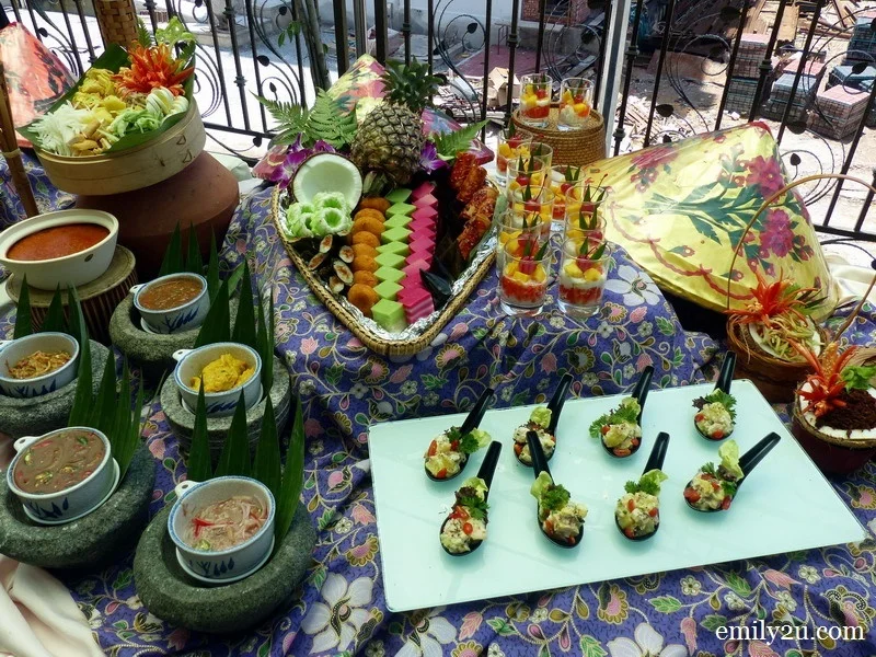 16. part of the menu