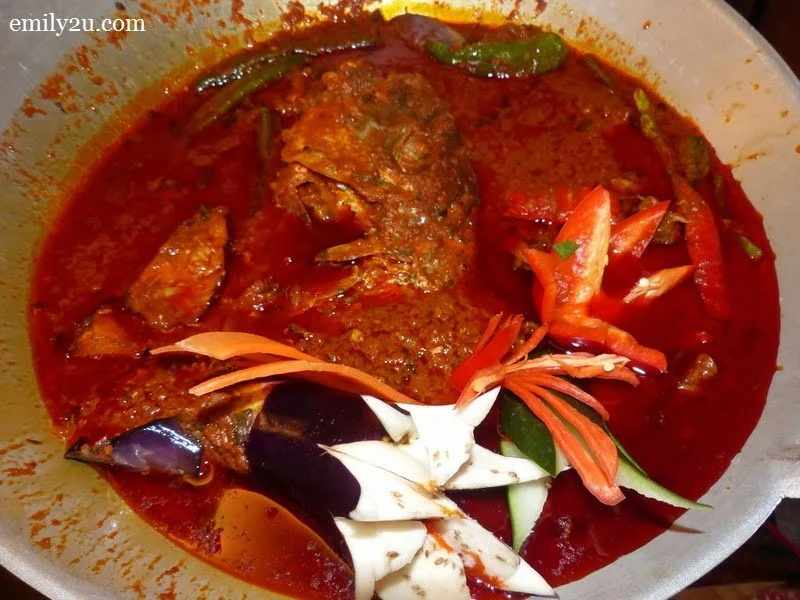 5. kepala ikan asam pedas