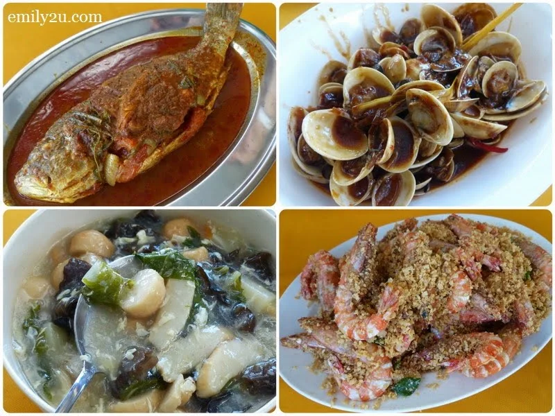 7. seafood lunch catered by Hotel Sea Lion