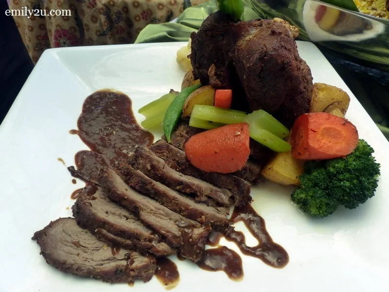 6. roasted beef