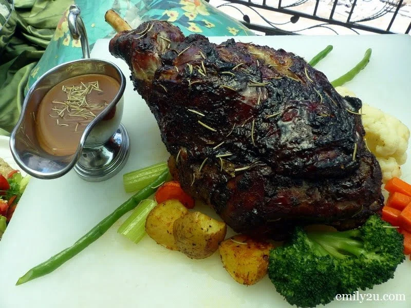 7. roasted lamb leg