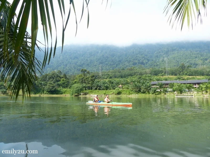 8. kayaking