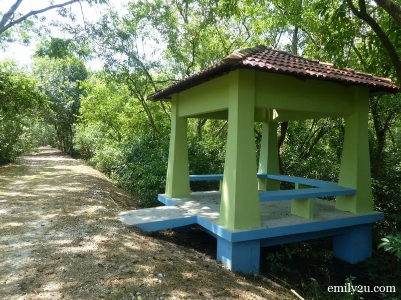 14. one of the many rest areas