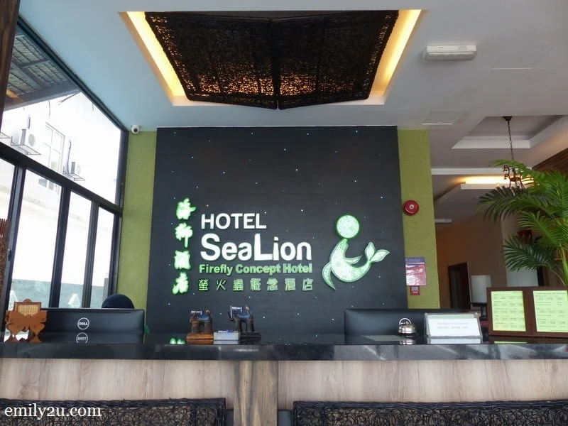 2. reception counter