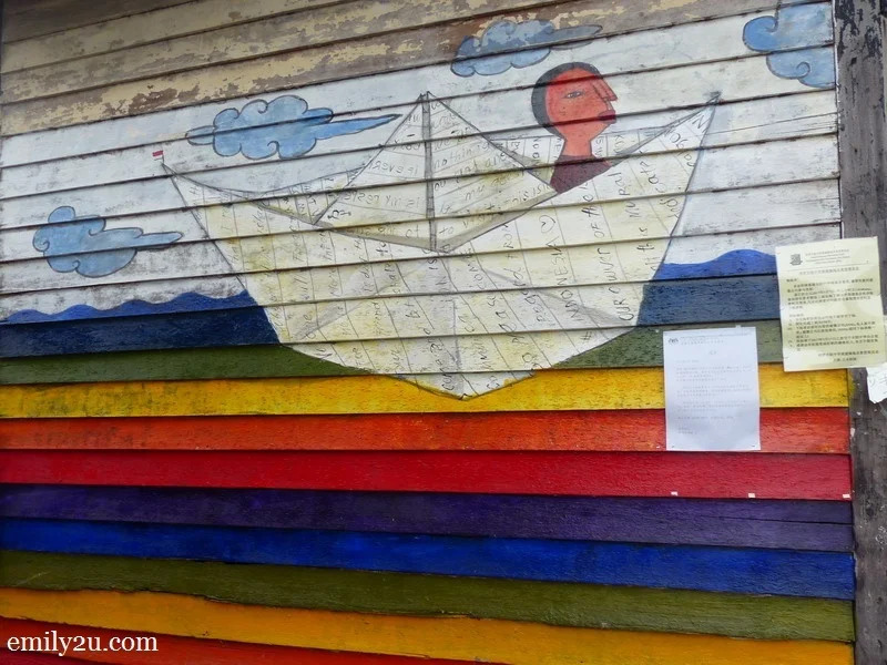4. mural on someone's house