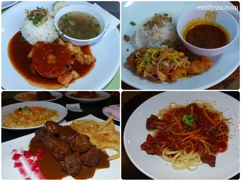 5. a selection of delicious dishes on the menu