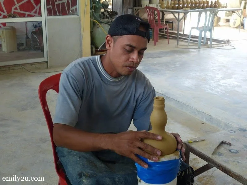shaping labu sayong