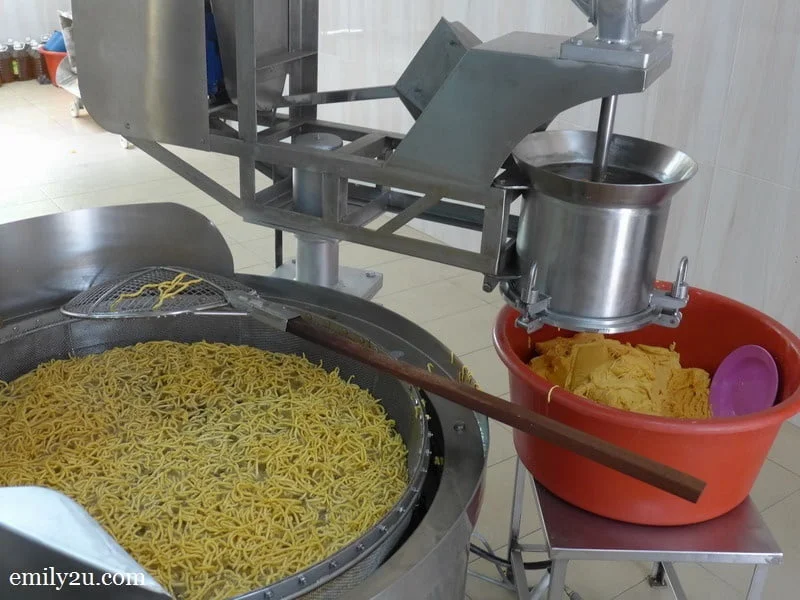 8. the deep fryer does its work