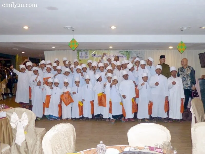 9. kids from Maahad Tahfiz Al Ansori, Chemor