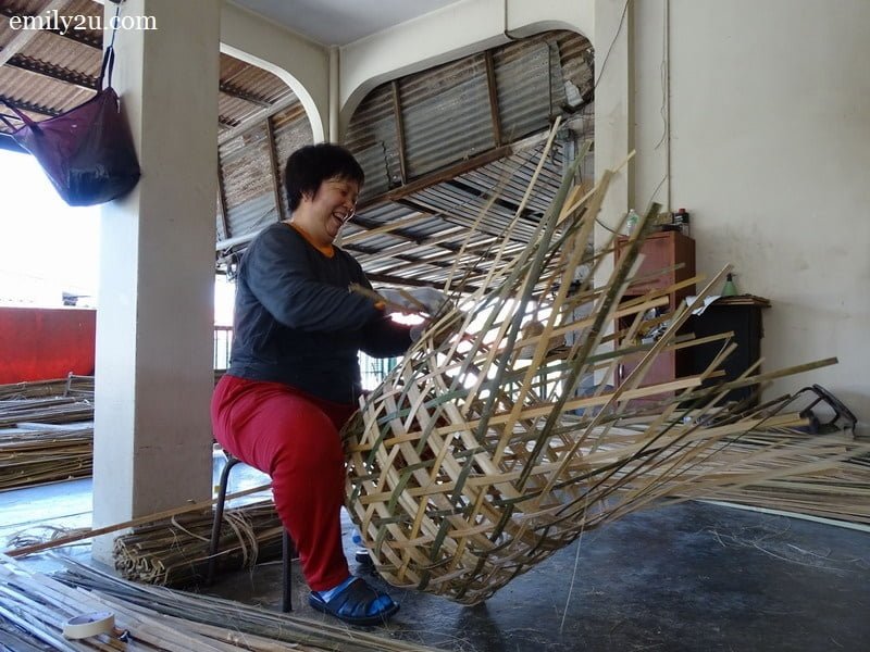 4 weave bamboo baskets