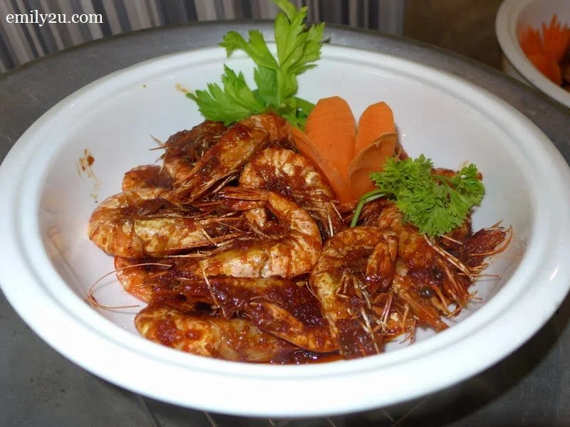 10. mamak-style sambal udang