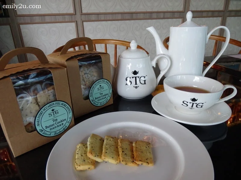 11. STG's handcrafted tea butter cookies, sold in packs