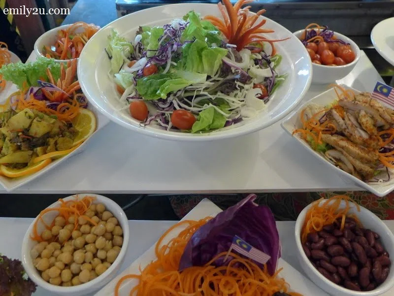 2. salad counter