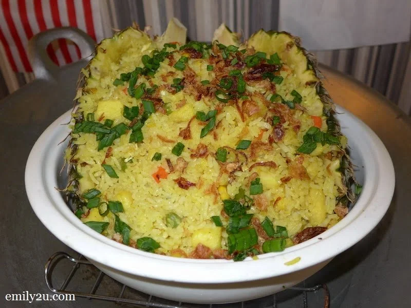 3. pineapple fried rice