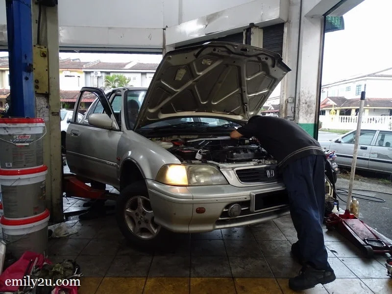 5. a final check by the mechanic