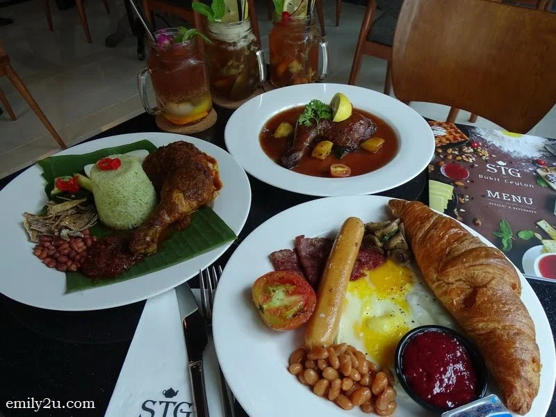 6. some of the chef's recommendation and special STG beverages