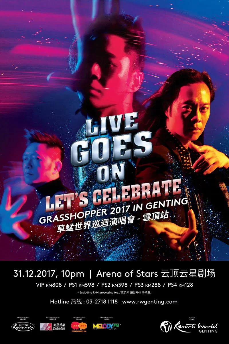 Live Goes On Let's Celebrate Grasshopper 2017