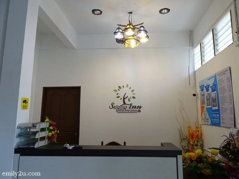 2. reception counter