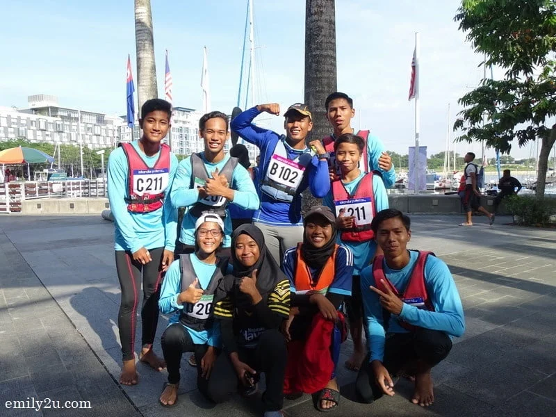 1. some participants ready for Iskandar Puteri Kayak Challenge