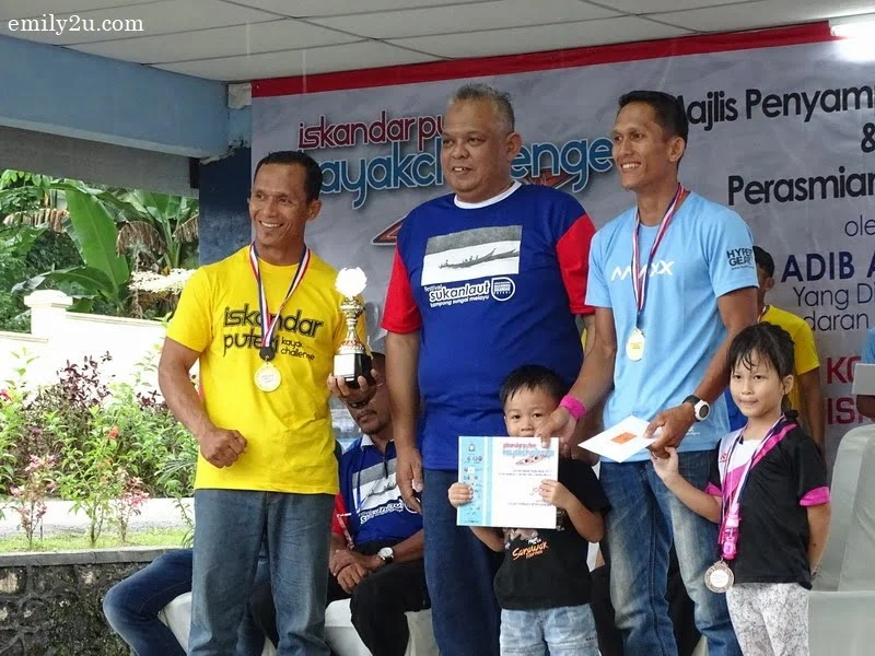 13. winners of the Iskandar Puteri Kayak Challenge