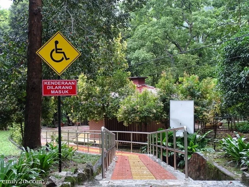16. facilities for wheel-chair bound visitors