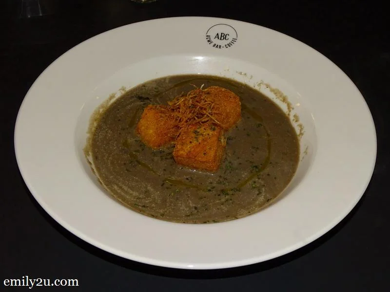 4. Chunky Mushroom Soup